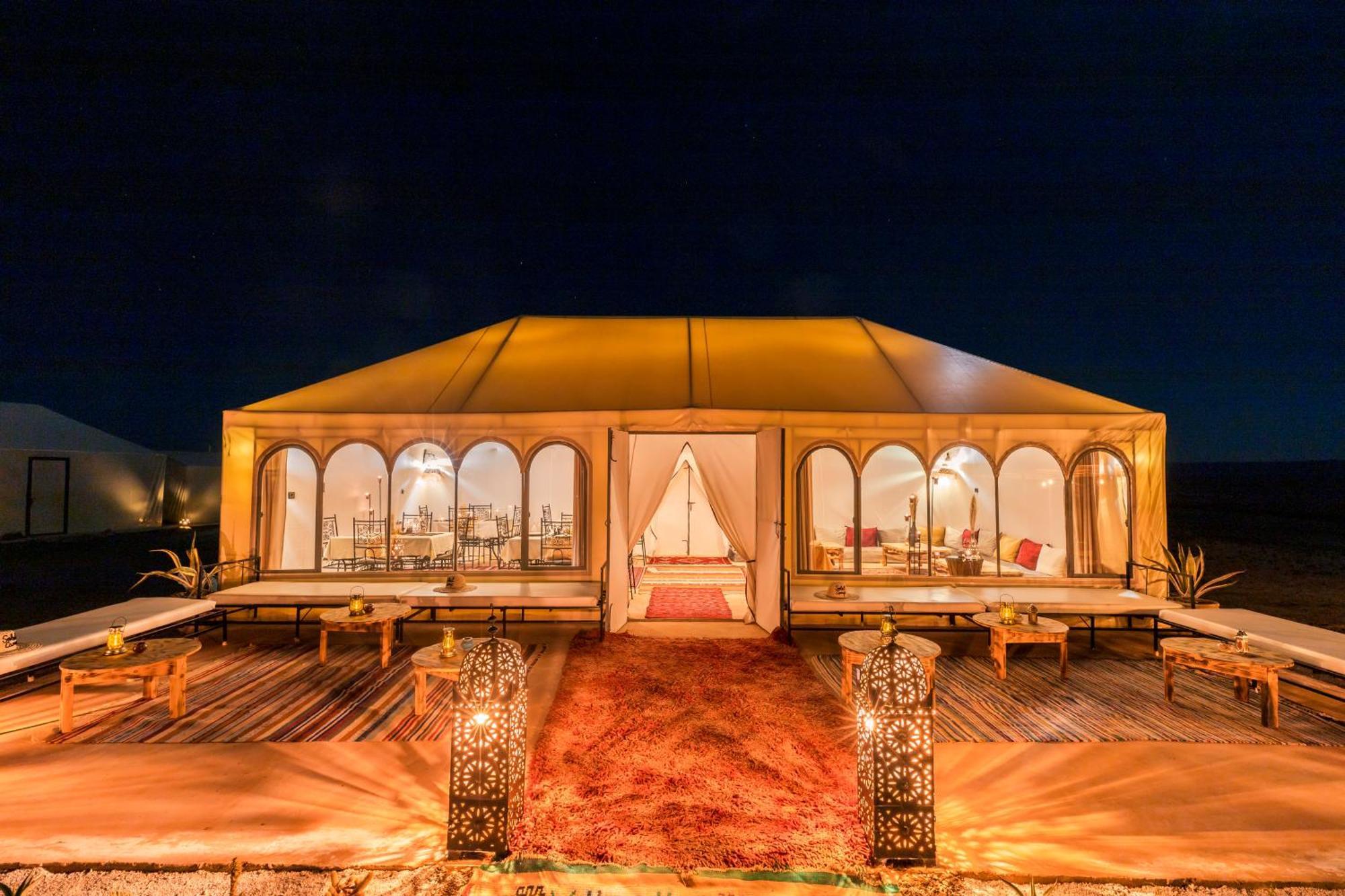 Hotel Soleil Camp & Camel Trekking Merzouga Exterior foto