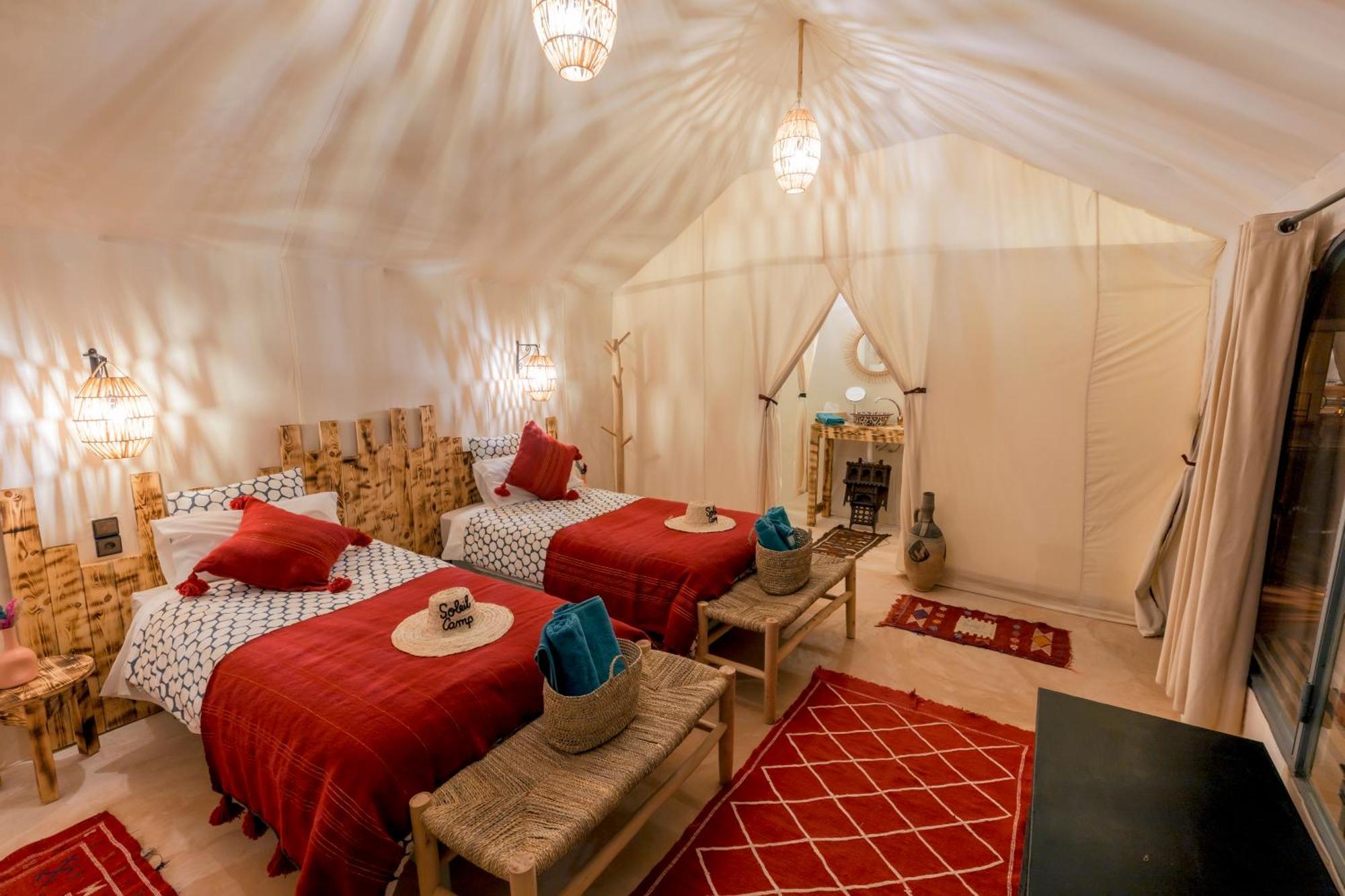 Hotel Soleil Camp & Camel Trekking Merzouga Exterior foto
